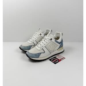 Size 8W - Louis Vuitton Run Away Damier Monogram Sneakers